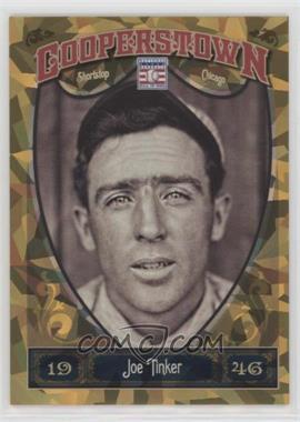 2013 Panini Cooperstown Collection - [Base] - Gold Crystal Shard #8 - Joe Tinker /299