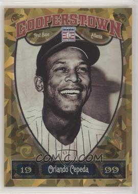 2013 Panini Cooperstown Collection - [Base] - Gold Crystal Shard #81 - Orlando Cepeda /299