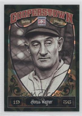 2013 Panini Cooperstown Collection - [Base] - Green Crystal Shard #14 - Honus Wagner