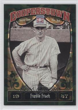 2013 Panini Cooperstown Collection - [Base] - Green Crystal Shard #15 - Frankie Frisch