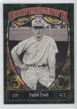 2013 Panini Cooperstown Collection - [Base] - Green Crystal Shard #15 - Frankie Frisch