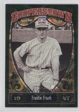 2013 Panini Cooperstown Collection - [Base] - Green Crystal Shard #15 - Frankie Frisch