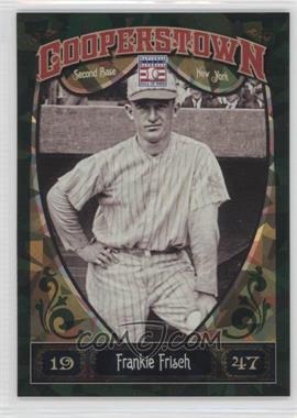 2013 Panini Cooperstown Collection - [Base] - Green Crystal Shard #15 - Frankie Frisch