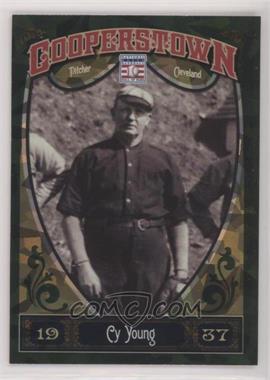 2013 Panini Cooperstown Collection - [Base] - Green Crystal Shard #2 - Cy Young