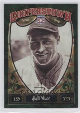 2013 Panini Cooperstown Collection - [Base] - Green Crystal Shard #23 - Hack Wilson