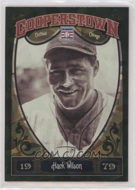 2013 Panini Cooperstown Collection - [Base] - Green Crystal Shard #23 - Hack Wilson