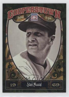 2013 Panini Cooperstown Collection - [Base] - Green Crystal Shard #56 - Stan Musial