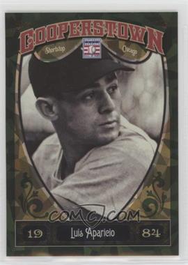 2013 Panini Cooperstown Collection - [Base] - Green Crystal Shard #74 - Luis Aparicio