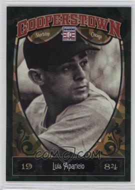 2013 Panini Cooperstown Collection - [Base] - Green Crystal Shard #74 - Luis Aparicio