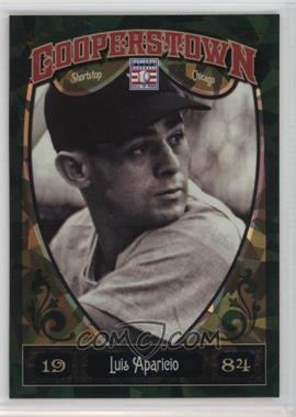 2013 Panini Cooperstown Collection - [Base] - Green Crystal Shard #74 - Luis Aparicio