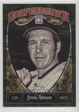 2013 Panini Cooperstown Collection - [Base] - Green Crystal Shard #78 - Brooks Robinson