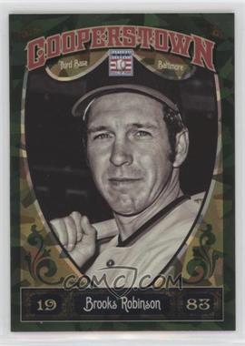 2013 Panini Cooperstown Collection - [Base] - Green Crystal Shard #78 - Brooks Robinson