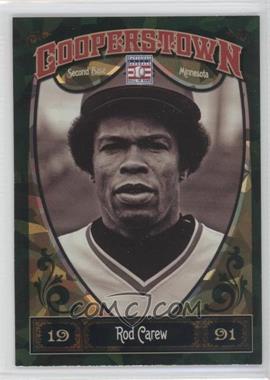 2013 Panini Cooperstown Collection - [Base] - Green Crystal Shard #82 - Rod Carew