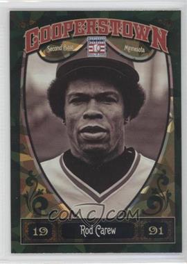 2013 Panini Cooperstown Collection - [Base] - Green Crystal Shard #82 - Rod Carew