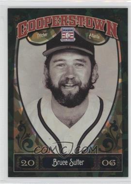 2013 Panini Cooperstown Collection - [Base] - Green Crystal Shard #88 - Bruce Sutter