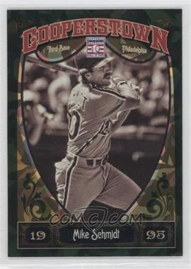 2013 Panini Cooperstown Collection - [Base] - Green Crystal Shard #96 - Mike Schmidt