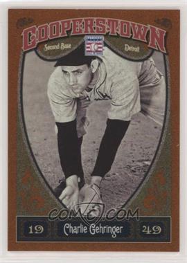 2013 Panini Cooperstown Collection - [Base] - Matrix #46 - Charlie Gehringer /325