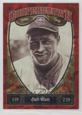 2013 Panini Cooperstown Collection - [Base] - Red Crystal Shard #23 - Hack Wilson /399