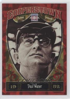 2013 Panini Cooperstown Collection - [Base] - Red Crystal Shard #27 - Paul Waner /399