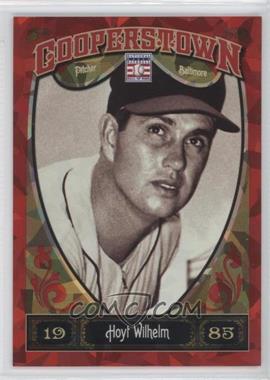 2013 Panini Cooperstown Collection - [Base] - Red Crystal Shard #67 - Hoyt Wilhelm /399