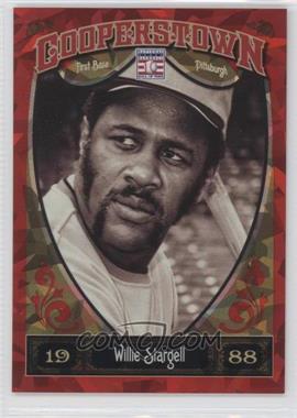 2013 Panini Cooperstown Collection - [Base] - Red Crystal Shard #83 - Willie Stargell /399