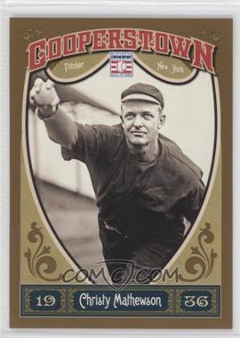 2013 Panini Cooperstown Collection - [Base] #4 - Christy Mathewson