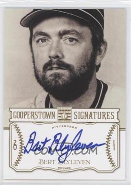 2013 Panini Cooperstown Collection - Cooperstown Signatures #HOF-BLY - Bert Blyleven /591