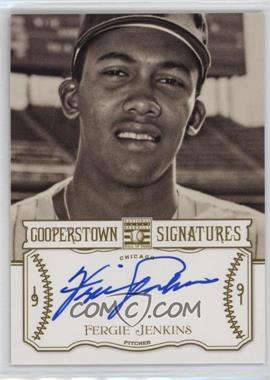 2013 Panini Cooperstown Collection - Cooperstown Signatures #HOF-FER - Fergie Jenkins /450