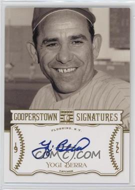 2013 Panini Cooperstown Collection - Cooperstown Signatures #HOF-YBR - Yogi Berra /100