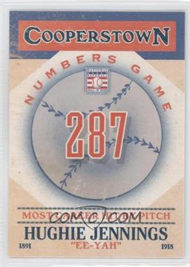 2013 Panini Cooperstown Collection - Numbers Game #11 - Hugh Jennings