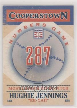 2013 Panini Cooperstown Collection - Numbers Game #11 - Hugh Jennings