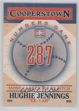 2013 Panini Cooperstown Collection - Numbers Game #11 - Hugh Jennings