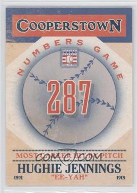 2013 Panini Cooperstown Collection - Numbers Game #11 - Hugh Jennings