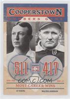 Cy Young, Walter Johnson [EX to NM]