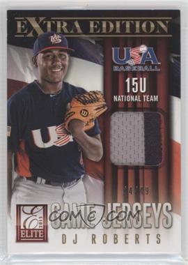 2013 Panini Elite Extra Edition - 15U National Team Game Jerseys - Prime #14 - DJ Roberts /49