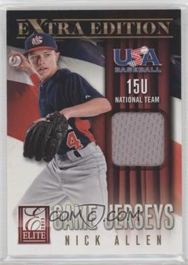 2013 Panini Elite Extra Edition - 15U National Team Game Jerseys #1 - Nick Allen