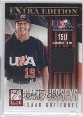 2013 Panini Elite Extra Edition - 15U National Team Game Jerseys #5 - Isaak Gutierrez