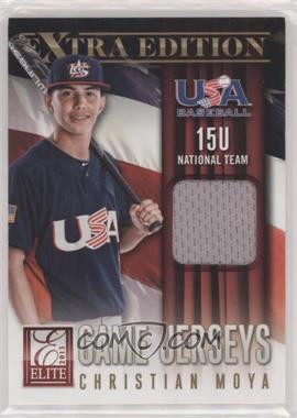 2013 Panini Elite Extra Edition - 15U National Team Game Jerseys #8 - Christian Moya