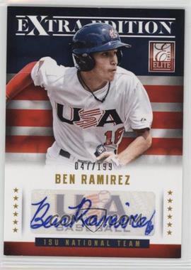 2013 Panini Elite Extra Edition - 15U National Team Signatures #13 - Ben Ramirez /199