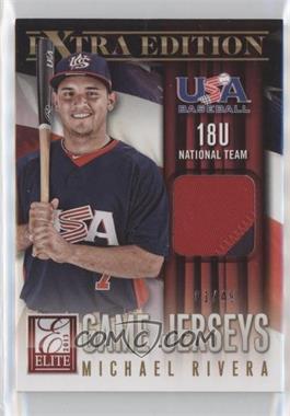 2013 Panini Elite Extra Edition - 18U National Team Game Jerseys - Prime #16 - Michael Rivera /49