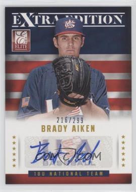 2013 Panini Elite Extra Edition - 18U National Team Signatures #1 - Brady Aiken /299