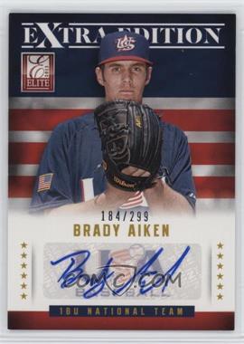 2013 Panini Elite Extra Edition - 18U National Team Signatures #1 - Brady Aiken /299