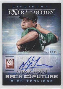 2013 Panini Elite Extra Edition - Back to the Future Signatures #1 - Nick Travieso /299