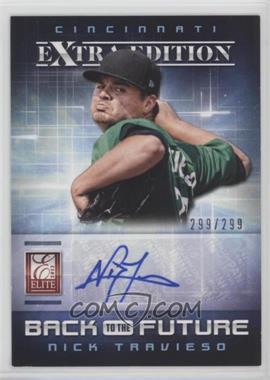 2013 Panini Elite Extra Edition - Back to the Future Signatures #1 - Nick Travieso /299