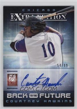 2013 Panini Elite Extra Edition - Back to the Future Signatures #2 - Courtney Hawkins /99