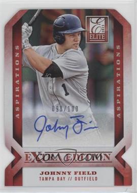2013 Panini Elite Extra Edition - [Base] - Aspirations Die-Cut Signatures #16 - Johnny Field /100