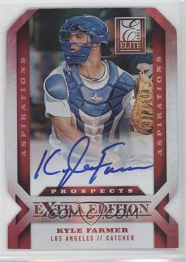 2013 Panini Elite Extra Edition - [Base] - Aspirations Die-Cut Signatures #169 - Kyle Farmer /100