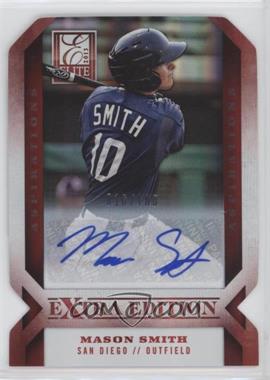 2013 Panini Elite Extra Edition - [Base] - Aspirations Die-Cut Signatures #33 - Mason Smith /100