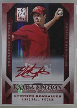 2013 Panini Elite Extra Edition - [Base] - Franchise Futures Red Ink Signatures #35 - Stephen Gonsalves /25 [Noted]