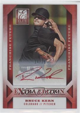 2013 Panini Elite Extra Edition - [Base] - Franchise Futures Red Ink Signatures #57 - Bruce Kern /25